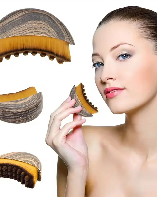 Lymphatic Contour Face Brush,Chin &Jawline Sculpting,Drainage Massager for Face,Ergonomically Designed to Fit The Skin Precisely