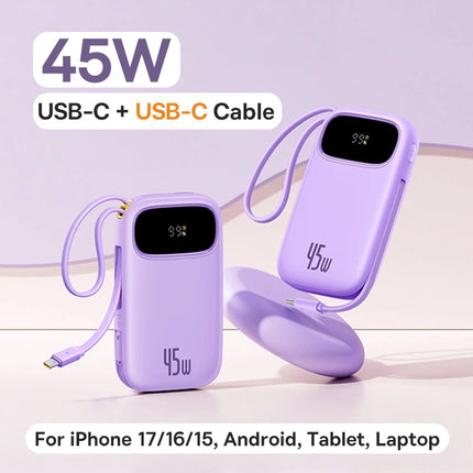 Baseus Retractable Cable Power Bank