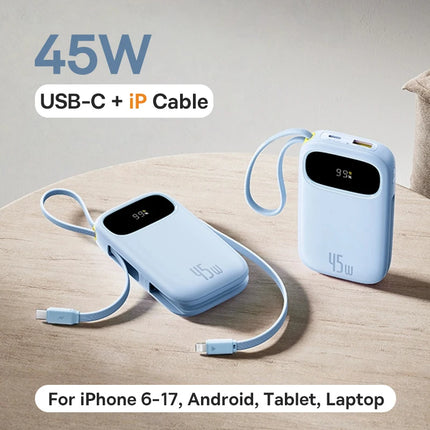 Baseus Retractable Cable Power Bank